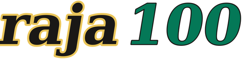 raja100 logo